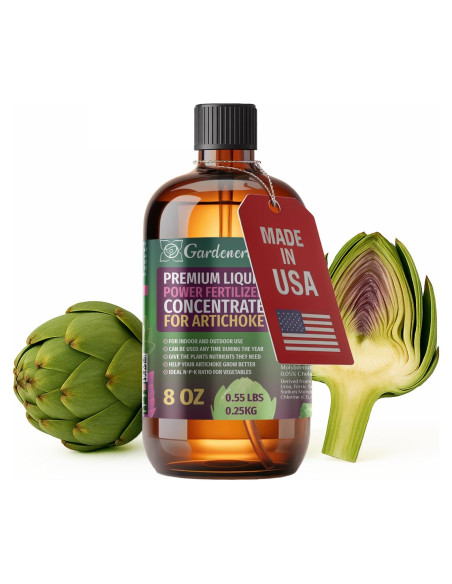 Fertilizante Líquido Gardenera Alcachofa 226.8 g - Acción Rápida