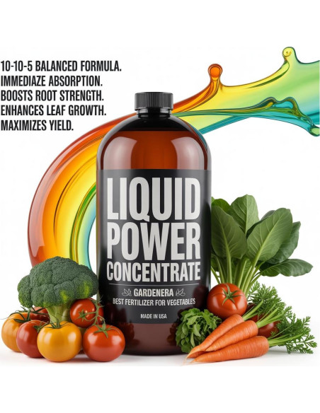 Fertilizante Líquido Gardenera Alcachofa 226.8 g - Acción Rápida
