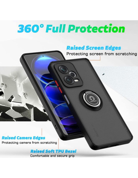 Funda QUIETIP para Xiaomi Poco X5 / Redmi Note 12 5G con Soporte