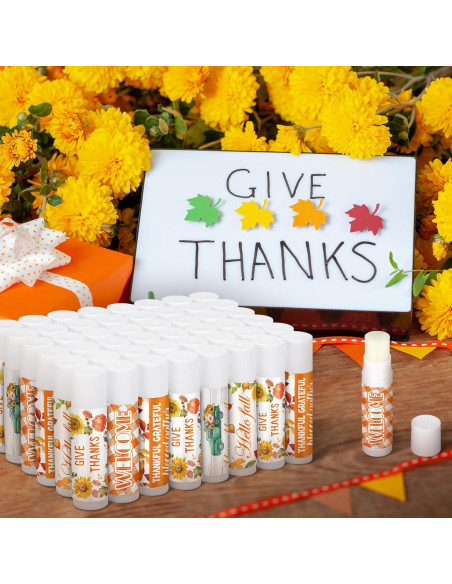 25 Balsamos Labiales Temáticos Otoño Halloween Siifert Sabor Miel