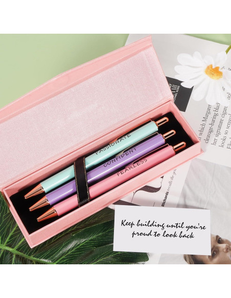 Conjunto de Bolígrafos Elegantes WY WENYUAN - Tinta Negra, 3 Unidades Conjunto de Bolígrafos Elegantes WY WENYUAN - Tinta Negra, 3 Unidades