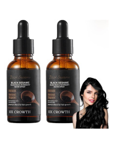 Suero Crecimiento Cabello Sésamo Negro WRTHYT 30ML 2PCS