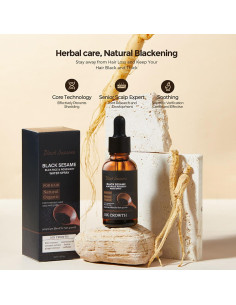 Suero Crecimiento Cabello Sésamo Negro WRTHYT 30ML 2PCS 2