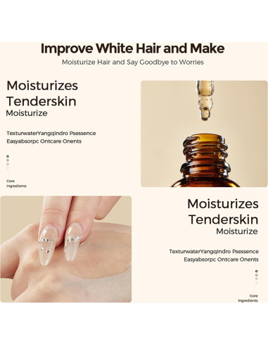 Suero Crecimiento Cabello Sésamo Negro WRTHYT 30ML 2PCS