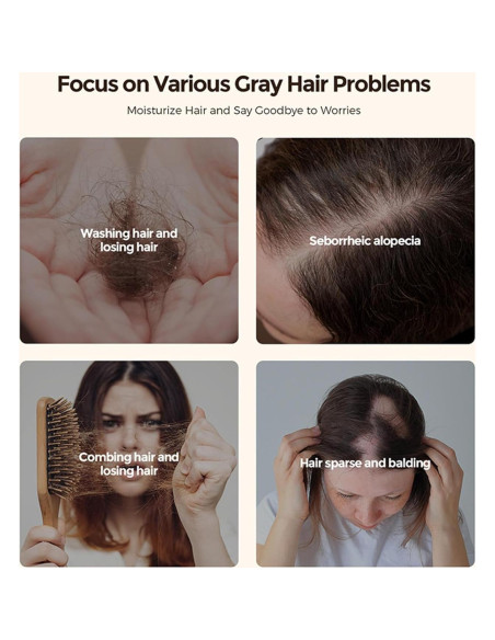 Suero Crecimiento Cabello Sésamo Negro WRTHYT 30ML 2PCS