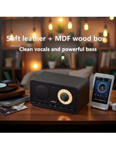 Altavoz Bluetooth Portátil FM 10W 2600mAh Negro - JM3 2