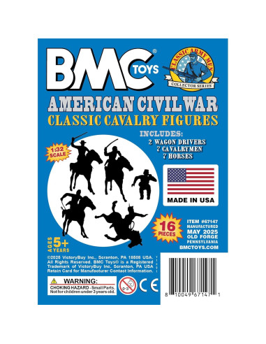 Juego de Figuras de Caballería BMC Classic Marx 16 Piezas