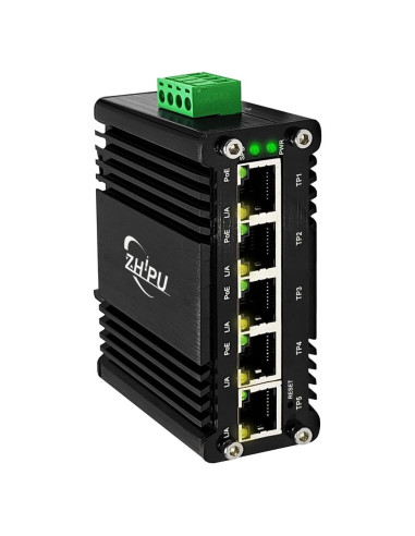 Conmutador PoE Gestionado Meixingtong 4Puertos 120W Industrial