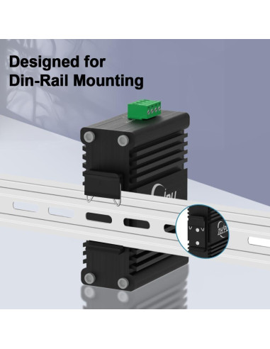 Conmutador PoE Gestionado Meixingtong 4Puertos 120W Industrial