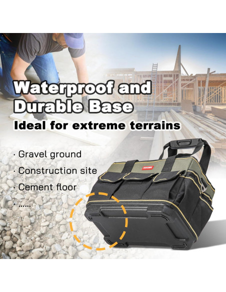 Organizador de Herramientas Justzon 15" Impermeable 33 Bolsillos