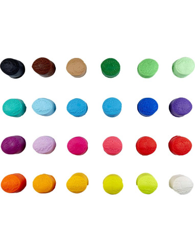 Play-Doh Paquete de 24 Latas de Arcilla No Tóxica