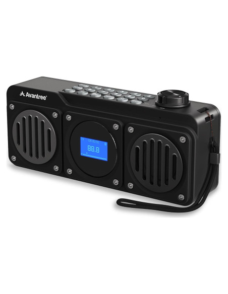 Avantree Boombyte - Radio FM Digital Portátil Bluetooth 4 en 1