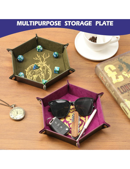 Bandeja de Dados Plegable Grajar Animales Hexagonal 20.32 cm