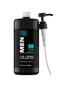 Gel de Ducha 3 en 1 Colección del Mar Muerto 1000 ml Hombre