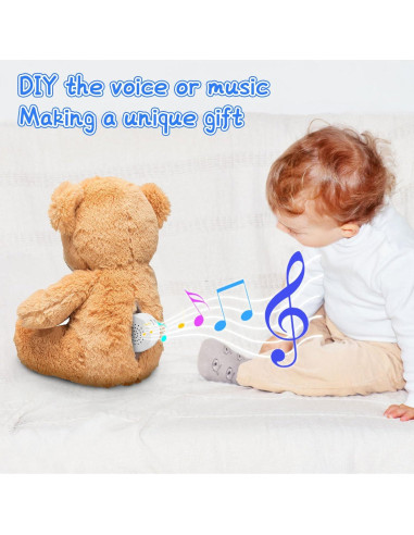 Paquete de 2 grabadoras de voz MakerHawk 30s para peluches