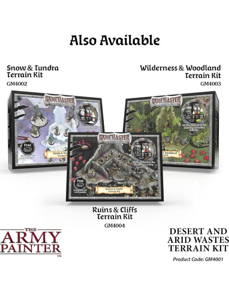 Conjunto de Pinturas para Terreno Desértico The Army Painter
