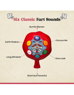 Máquina de Pedos Mini Pocket Nicky Bigs Novelties 6 Sonidos 2