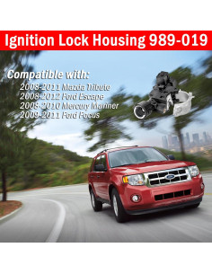 Carcasa de bloqueo de encendido Qagea 989-019 para Ford y Mazda 2