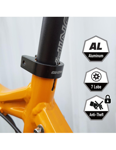 Cerradura Antirrobo ONIPAX AF-116WS con Pasador de 7 Lúbulos