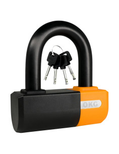 Candado U Pequeño OKG Alta Resistencia 18mm Antirrobo