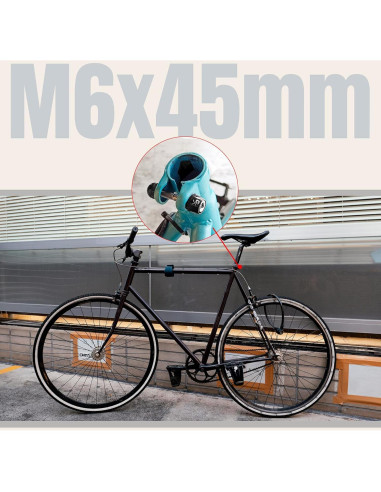 Abrazadera de Asiento de Bicicleta ONIPAX Antirrobo 7 Lóbulos