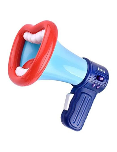 Juguete de bocina cambiador de voz HEEPDD con 3 efectos