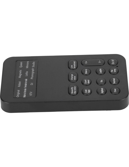 Cambiador de Voz Portátil HAOX con 12 Efectos y 8 Sonidos