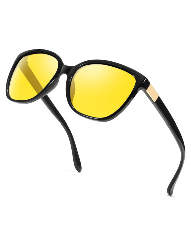 Gafas de Conducción Nocturna Myiaur Polarizadas Amarillas