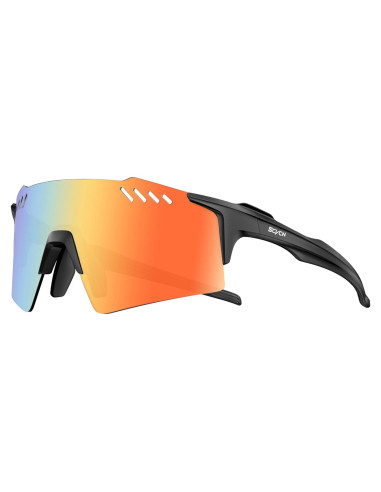 Gafas de Ciclismo SCVCN UV400 Ligeras para Hombres y Mujeres