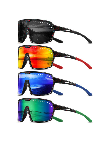 Gafas de sol deportivas DioKiw UV400 para hombres - 3 colores