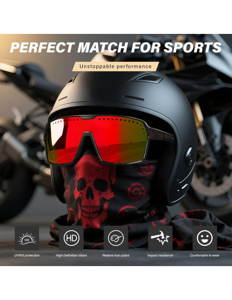 Gafas de sol deportivas DioKiw UV400 para hombres - 3 colores