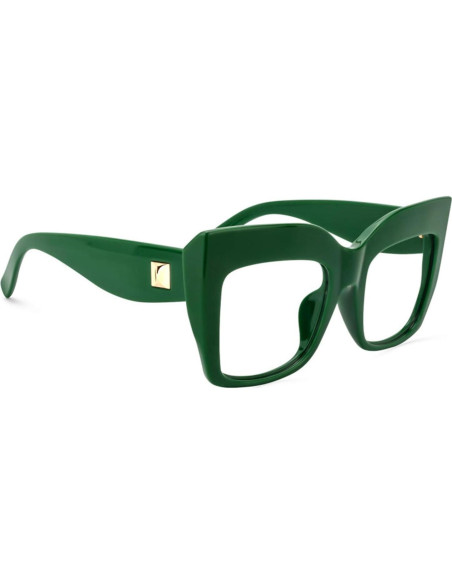 Gafas de sol vintage Zeelool FP0668 para mujeres - Lente transparente