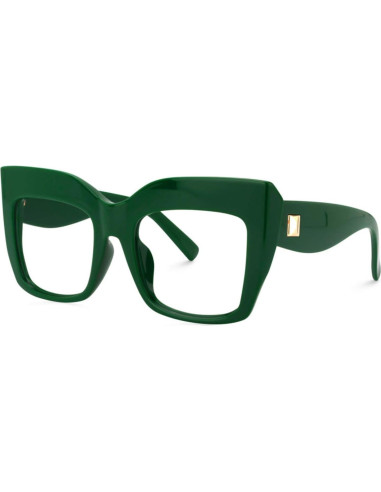 Gafas de sol vintage Zeelool FP0668 para mujeres - Lente transparente