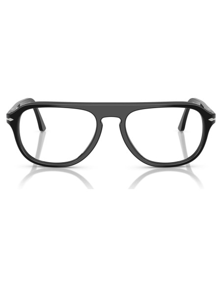 Montura de Gafas Recetadas Persol PO3368V Aviador Negro 56mm