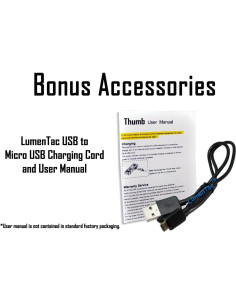 Luz LED Recargable Nitecore Thumb 85 Lúmenes USB Inclinable 2