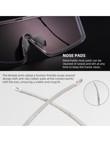 Gafas de Ciclismo ROCKBROS Photochromic UV400 Ligeras