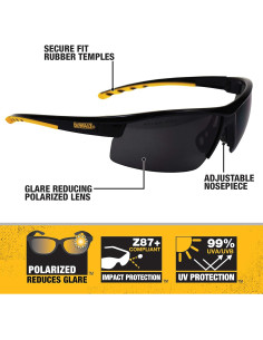 Gafas de Seguridad DEWALT DPG99 Polarizadas Unisex 2