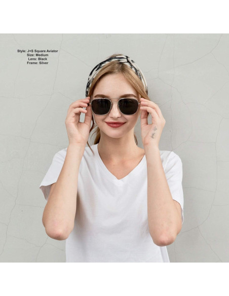 Gafas de sol aviador polarizadas J+S Premium UV400 unisex