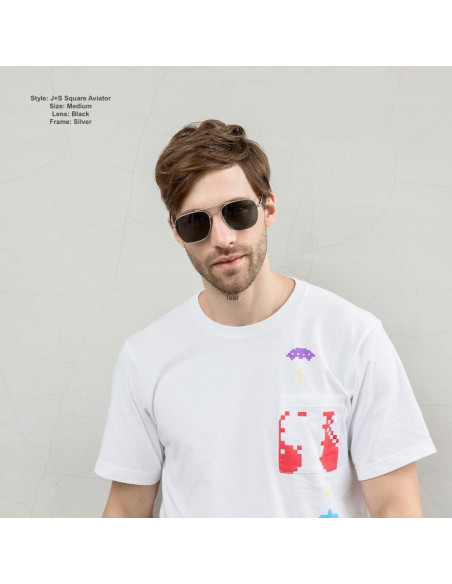 Gafas de sol aviador polarizadas J+S Premium UV400 unisex