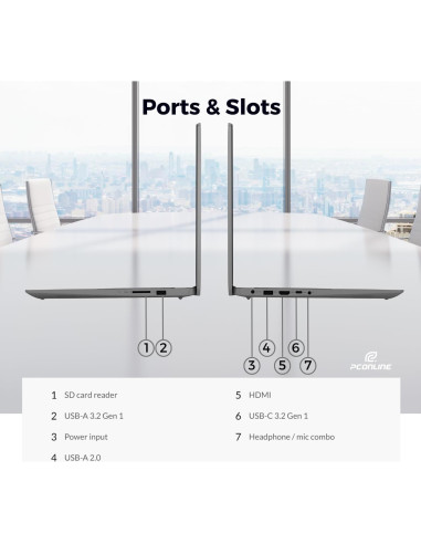 Laptop Lenovo IdeaPad 1 15.6" FHD, 12GB RAM, 512GB SSD, Windows 11