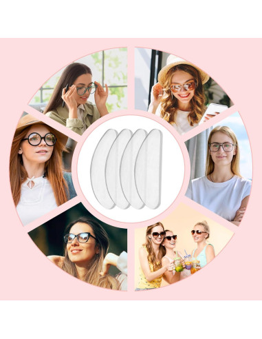 30 Pares Almohadillas Nasales Silicona D Tucnoeu Antideslizantes