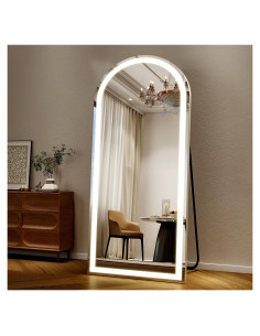 Espejo de Cuerpo Completo Easly 172.72x66.04 cm LED 3 Colores