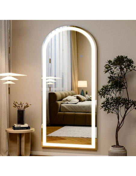 Espejo de Cuerpo Completo Easly 172.72x66.04 cm LED 3 Colores