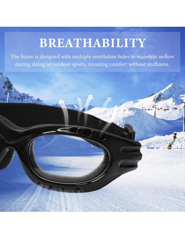 Gafas de Motocicleta MTRPS 3 PCS Anti-vaho UV y Polvo