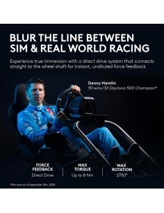 Volante de Simulación Logitech G RS50 para Xbox/PC - 8 Nm 2