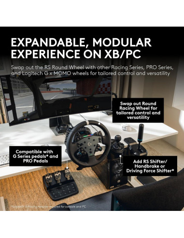 Volante de Simulación Logitech G RS50 para Xbox/PC - 8 Nm