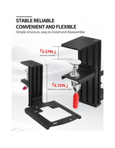 Soporte de Escritorio Metal Easyget para Controladores de Vuelo