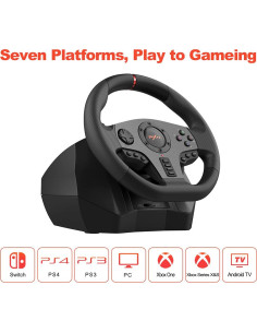 Rueda de Dirección PXN V900 para PC y Consolas - 270/900 2