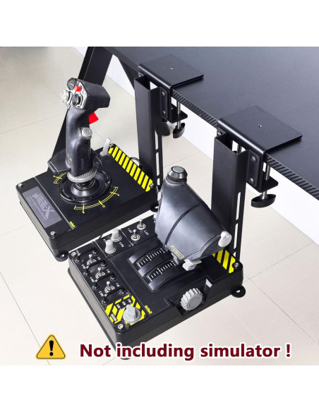 Soporte Hotas XRhinorth 2PCS para Simulador de Vuelo