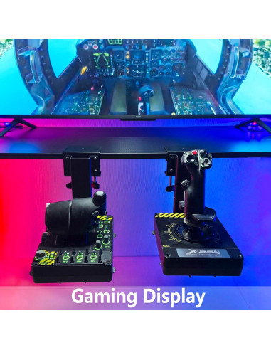 Soporte Hotas XRhinorth 2PCS para Simulador de Vuelo